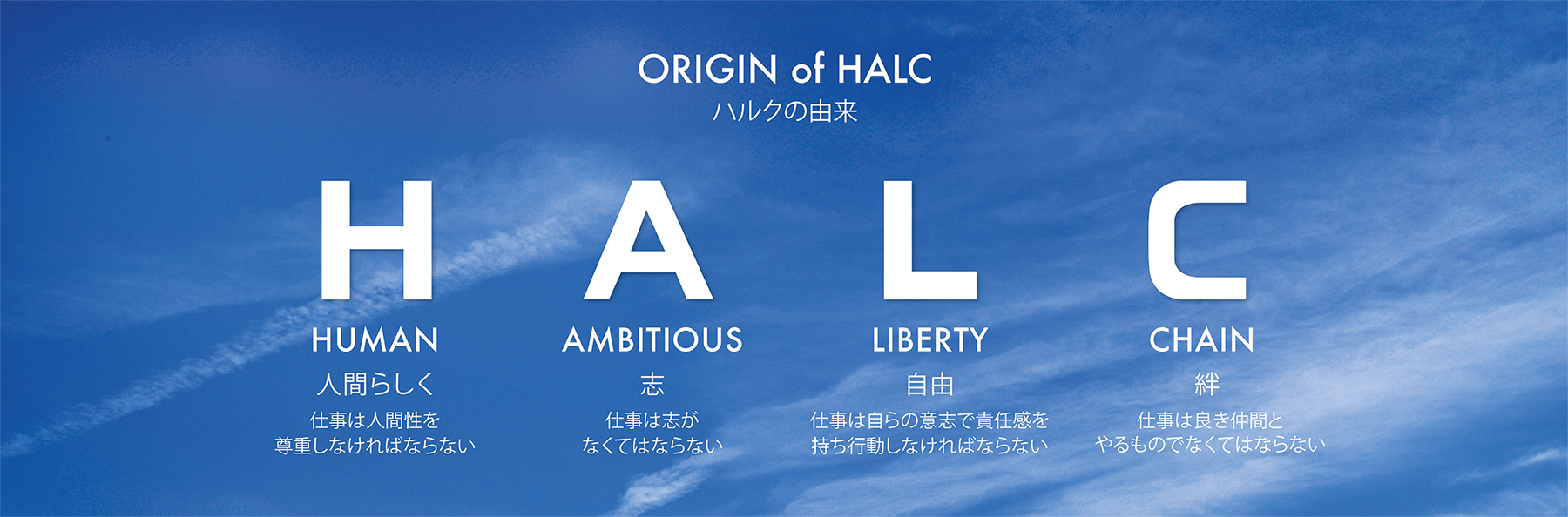 ORIGIN of HALC ハルクの由来